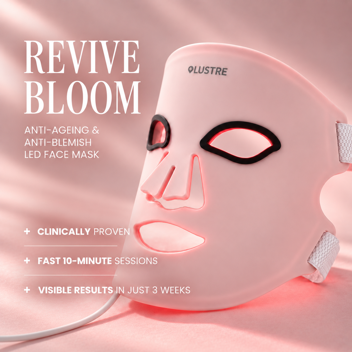 Lustre Revive Bloom Light Therapy Mask