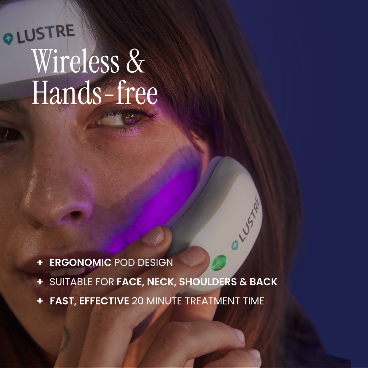 Lustre SOLO: Blue Light Therapy for Acne